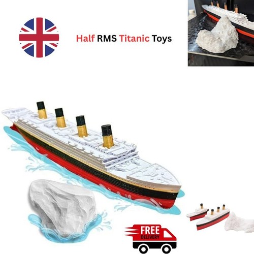 Split half titanic bath - half,