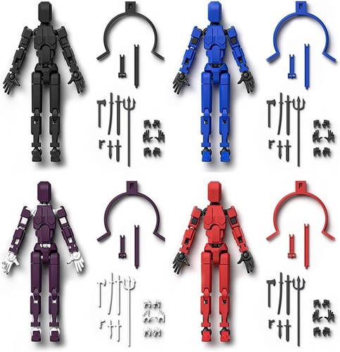T13 action figure - t13, 4pcs