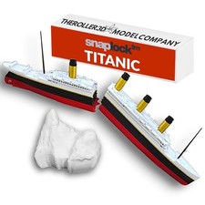 Titanic Toy Ship with Iceberg