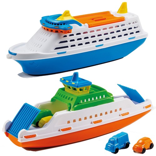 Kids play car ferry - car, cruise