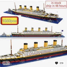 1860 Pcs Titanic Model Cruise