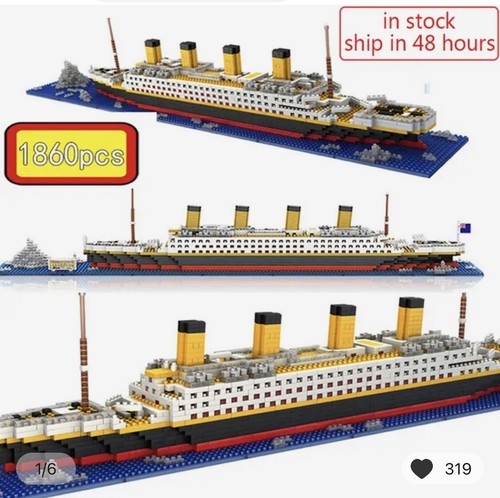 1860 pcs titanic - pcs,