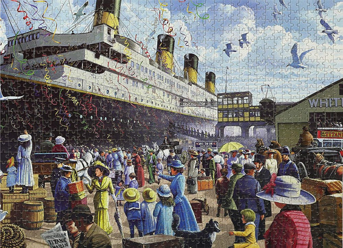 Titanic jigsaw puzzles 1000pcs - titanic,