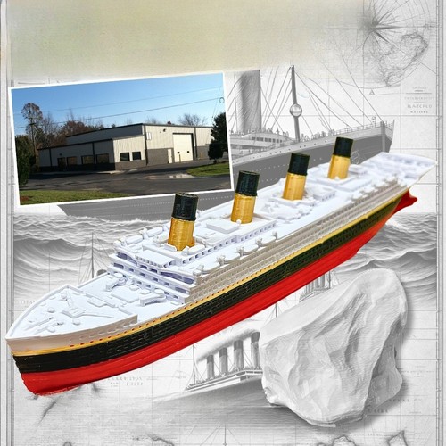 Titanic bath boat - titanic,