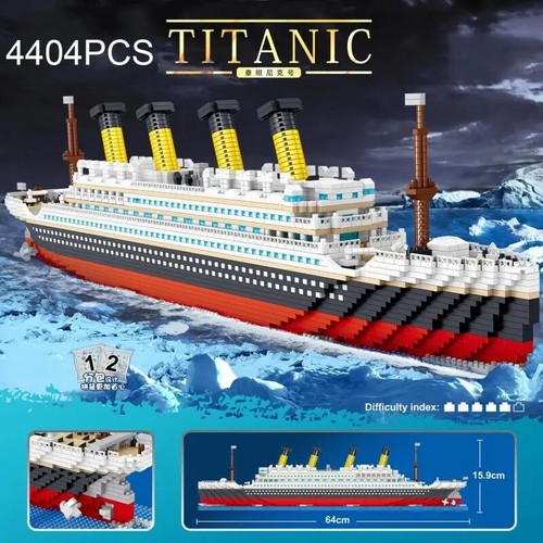 Mini 4404pcs titanic building - mini,
