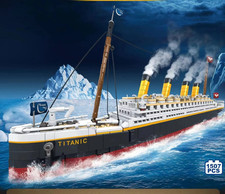 Large Titanic Ship Building