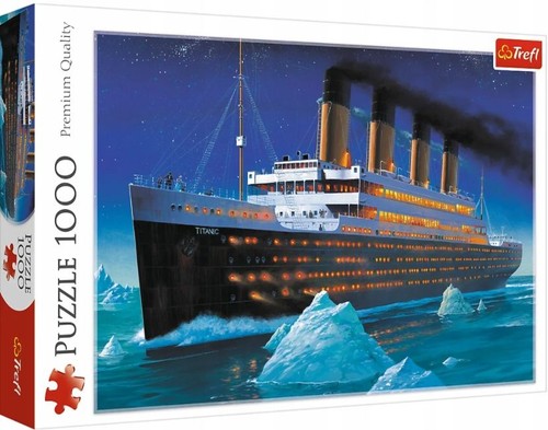 Trefl titanic 1000 piece - trefl,