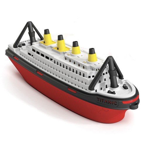Plastic titanic model - plastic,