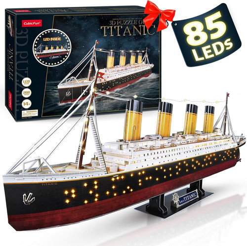 Cubicfun led puzzle 88 cm - 3d,