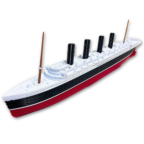 Rms lusitania model ship ft - 1,