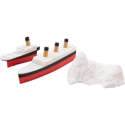 Titanic bath toy breaks apart - toy,