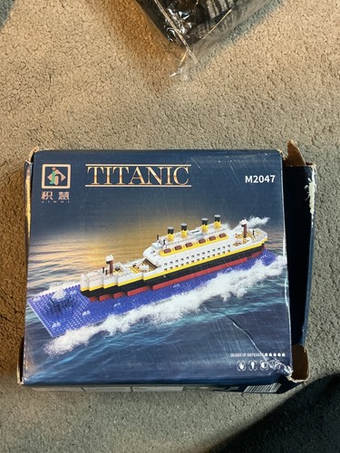 Titanic mini building - r.m.s,